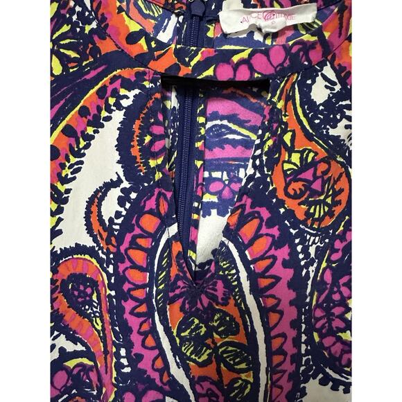 ALICE & TRIXIE Colorful Silk Light Weight Mini Dress Size XS - Picture 2 of 7